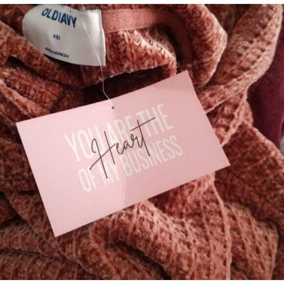 OLD NAVY DUSTY PINK CROPPED HOODIE SZ.M EUC. - Picture 6 of 7